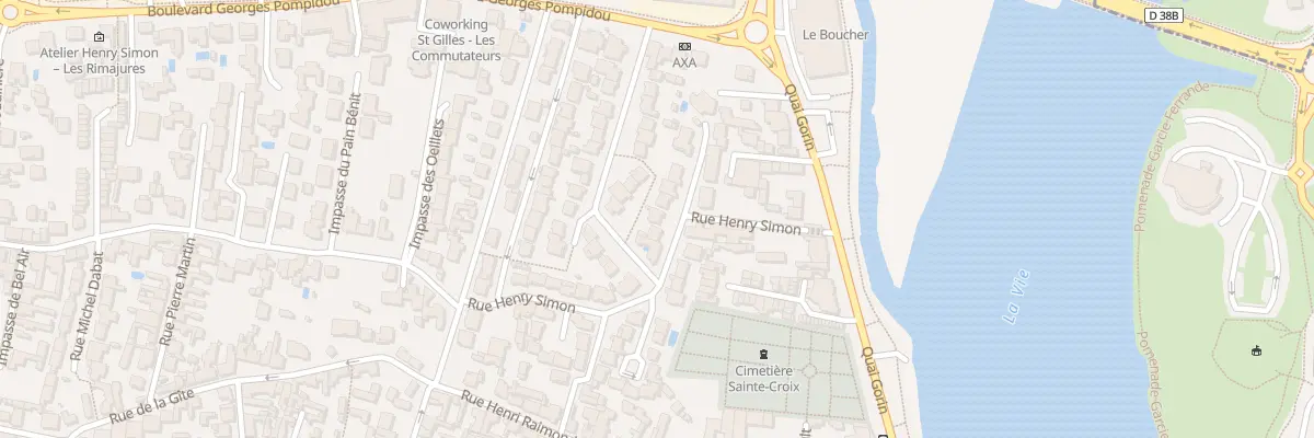 Plan du 40 Rue henry simon à Saint-Gilles-Croix-de-Vie