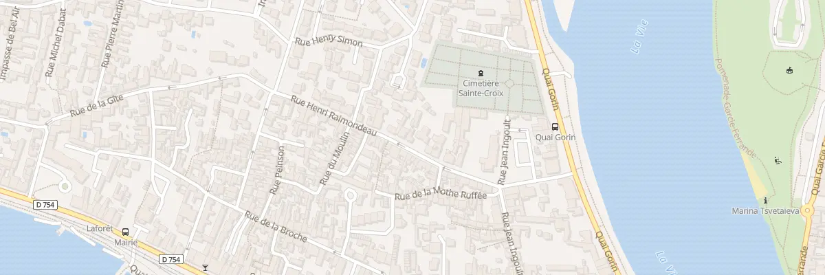 Plan du 28 Rue henri raimondeau à Saint-Gilles-Croix-de-Vie
