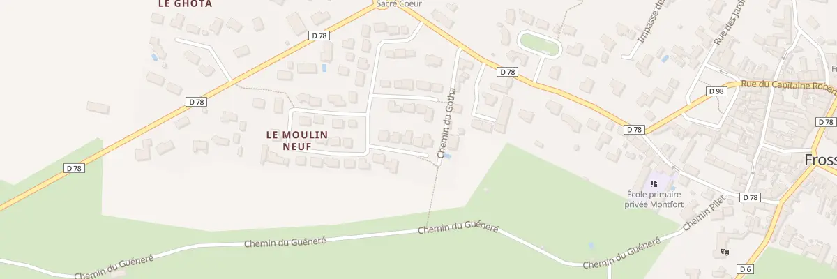 Plan du 8 Imp du Faneur à Frossay