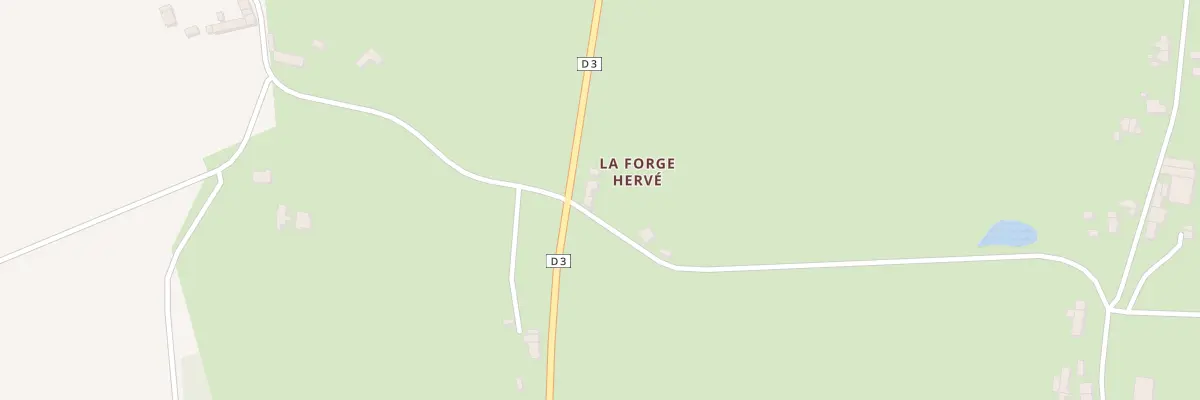Plan du 1 La Forge Hervé à Campbon