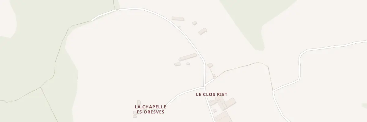 Plan du 5111 La Chapelle Ès Oresves à Talensac
