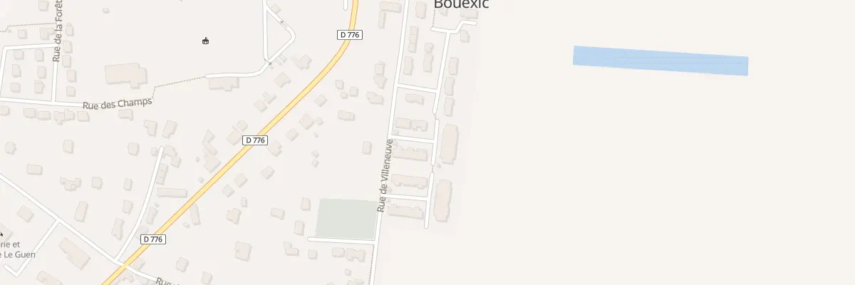 Plan du 17 Rue de Villeneuve à La Chapelle-Bouëxic
