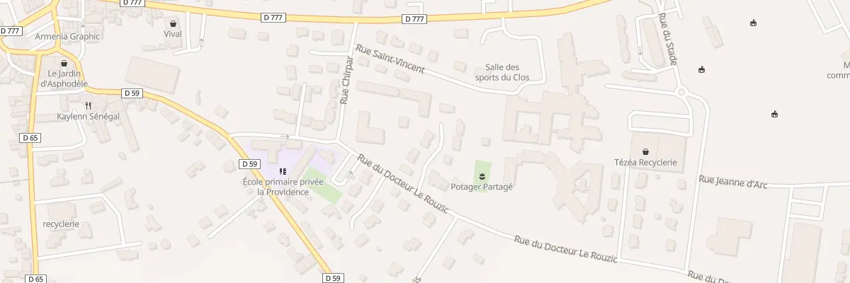 Plan du 3 Imp Louis Boutié à Pipriac