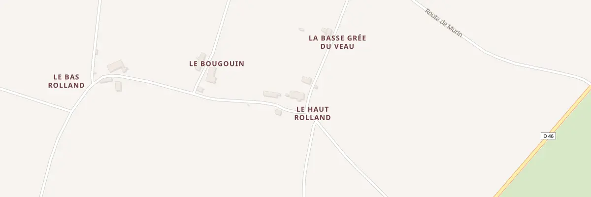 Plan du 4 Haut Rolland à Avessac