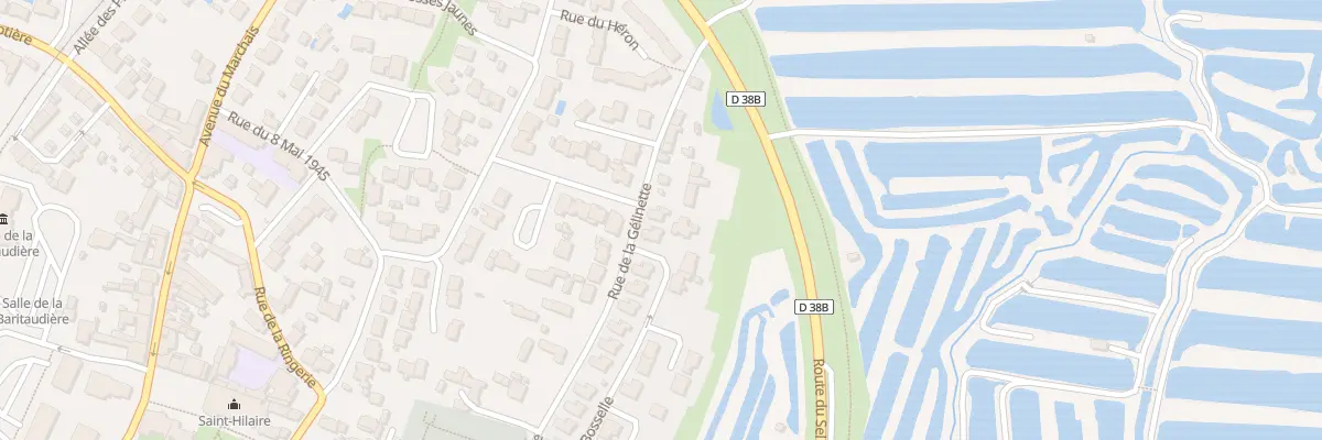 Plan du 26 Rue de Gélinette à Saint-Hilaire-de-Riez