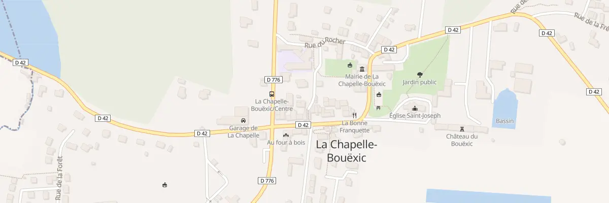 Plan du 4 Ven de la Forge à La Chapelle-Bouëxic