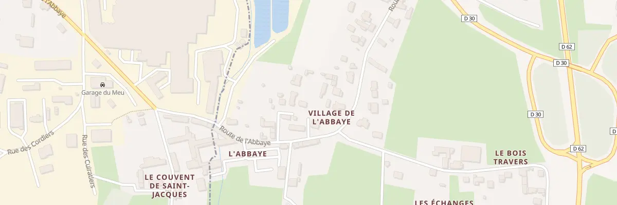 Plan du 19 Village de l’Abbaye à Breteil