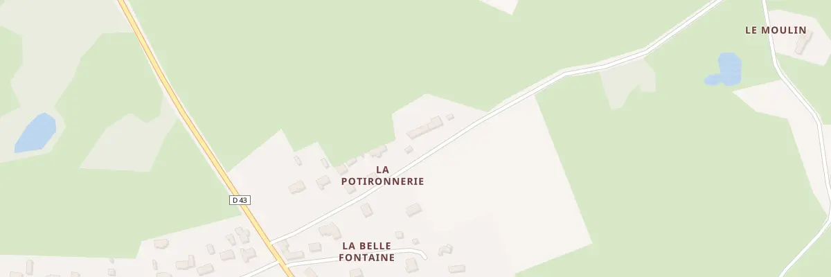 Plan du 15 La Potironnerie à Quilly