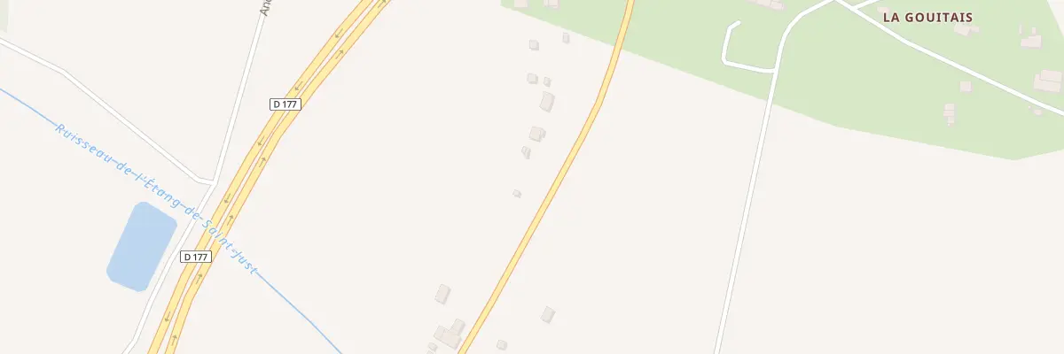 Plan du 5647 La Boscherais à Saint-Just