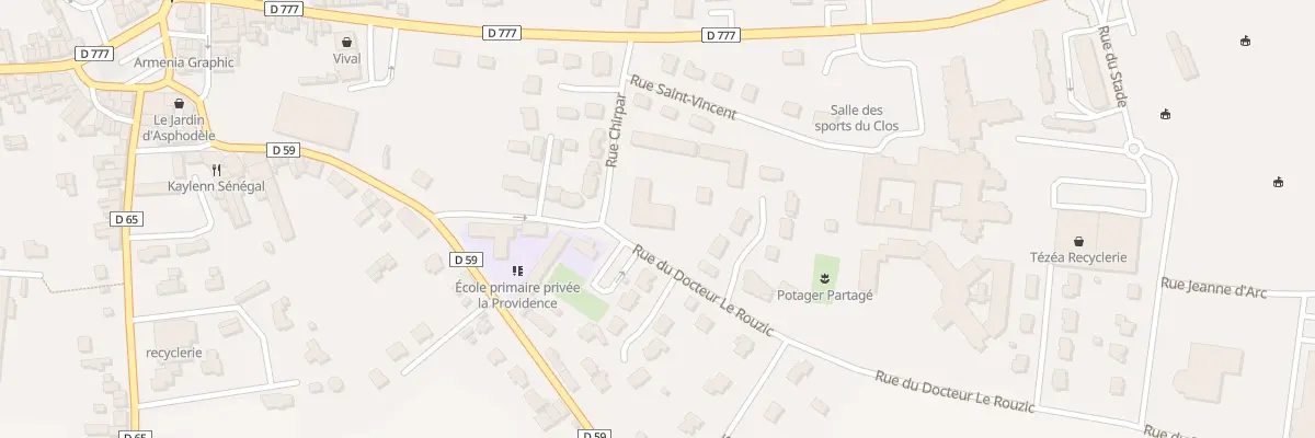 Plan du 3 Rue Chirpar à Pipriac