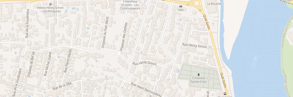 Plan du 21 Rue des saulniers à Saint-Gilles-Croix-de-Vie