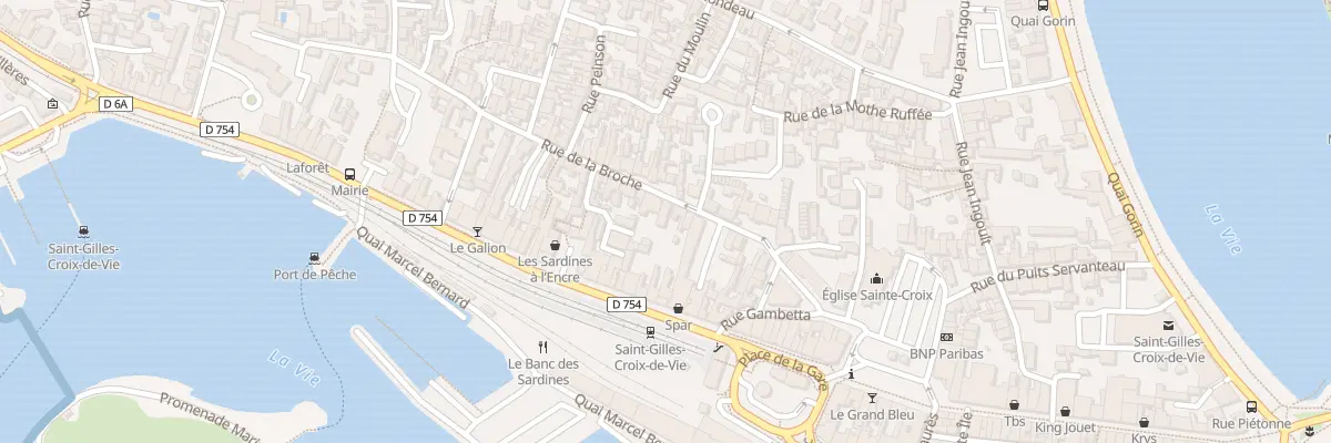Plan du 9 Rue de la broche à Saint-Gilles-Croix-de-Vie