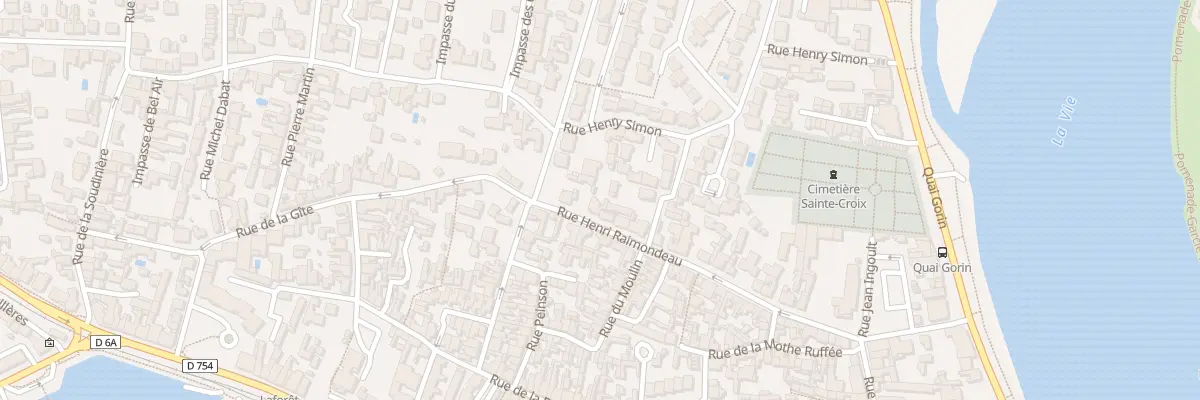 Plan du 46 Rue henri raimondeau à Saint-Gilles-Croix-de-Vie