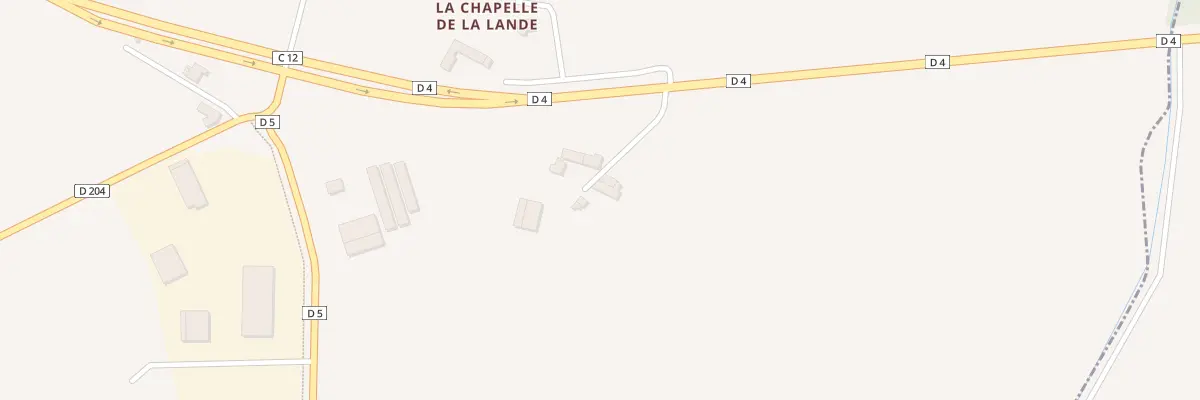Plan du 5161 La Chapelle de la Lande à Saint-Jouan-des-Guérets