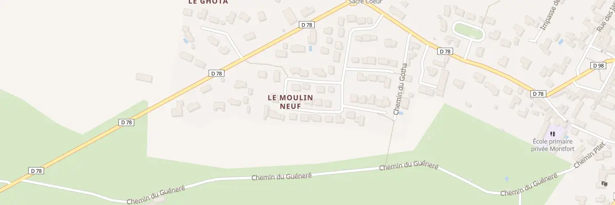 Plan du 18 Rue du Semeur à Frossay
