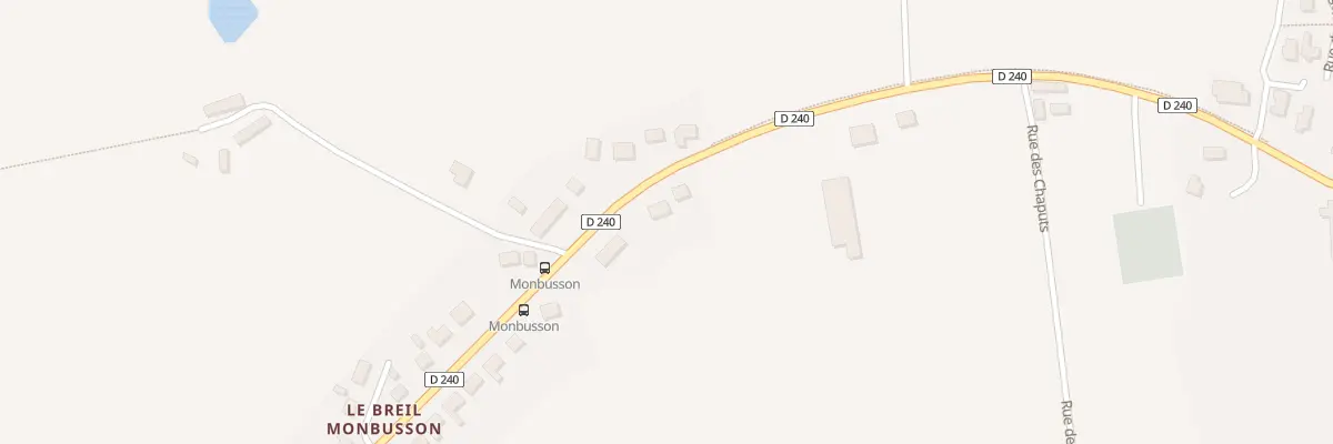 Plan du 5169 Monbusson au Verger