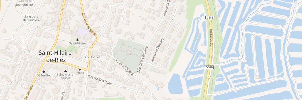 Plan du 10B Rue de Gélinette à Saint-Hilaire-de-Riez