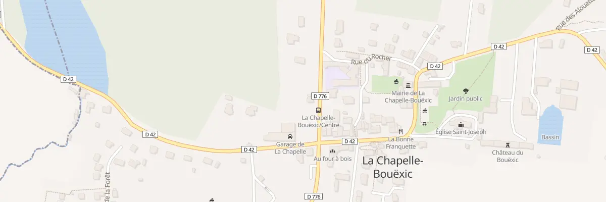 Plan du 5 Rue de Rennes à La Chapelle-Bouëxic