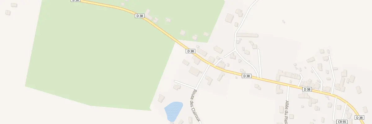 Plan du 33 Le Plessix à Baulon
