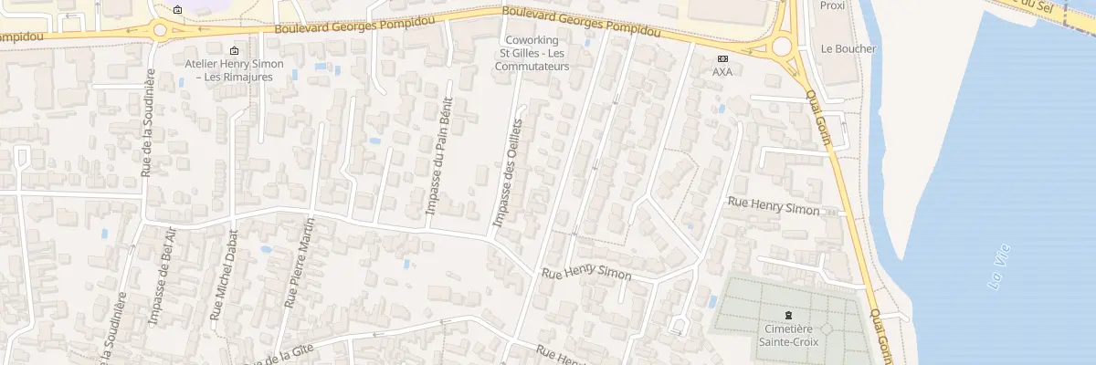 Plan du 33 Rue du gabio à Saint-Gilles-Croix-de-Vie