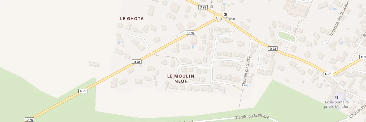 Plan du 25 Rue du Semeur à Frossay