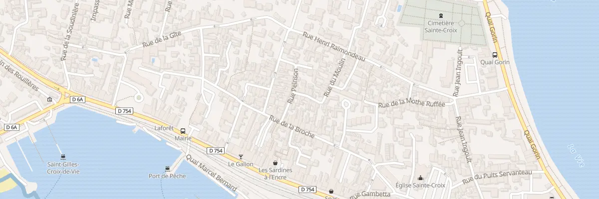 Plan du 4B Rue peinson à Saint-Gilles-Croix-de-Vie