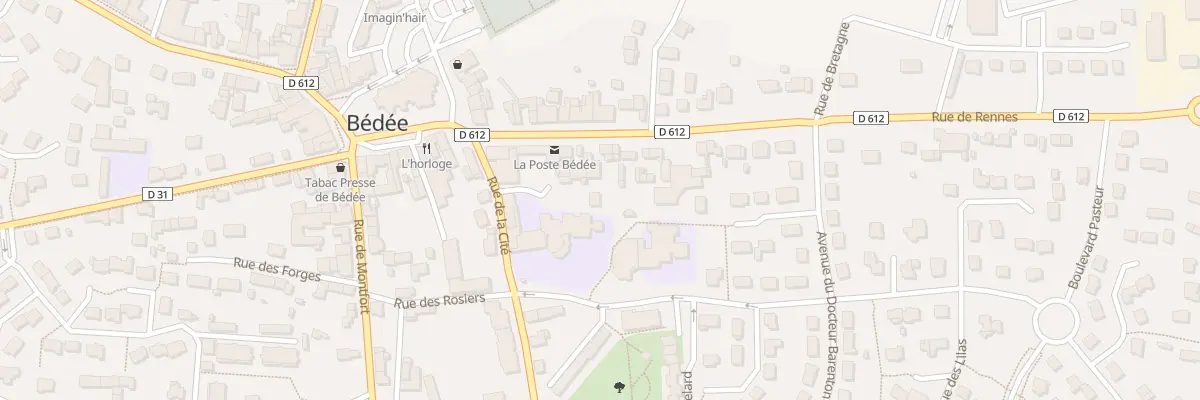 Plan du 6B Rue DE RENNES à Bédée