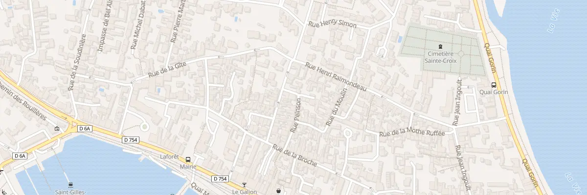 Plan du 21 Rue peinson à Saint-Gilles-Croix-de-Vie
