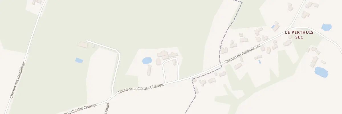 Plan du 3736 Rte de la Clé des Champs à Saint-Gervais