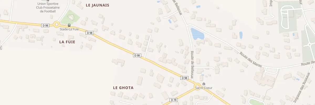 Plan du 8B Rue de la Fuie à Frossay