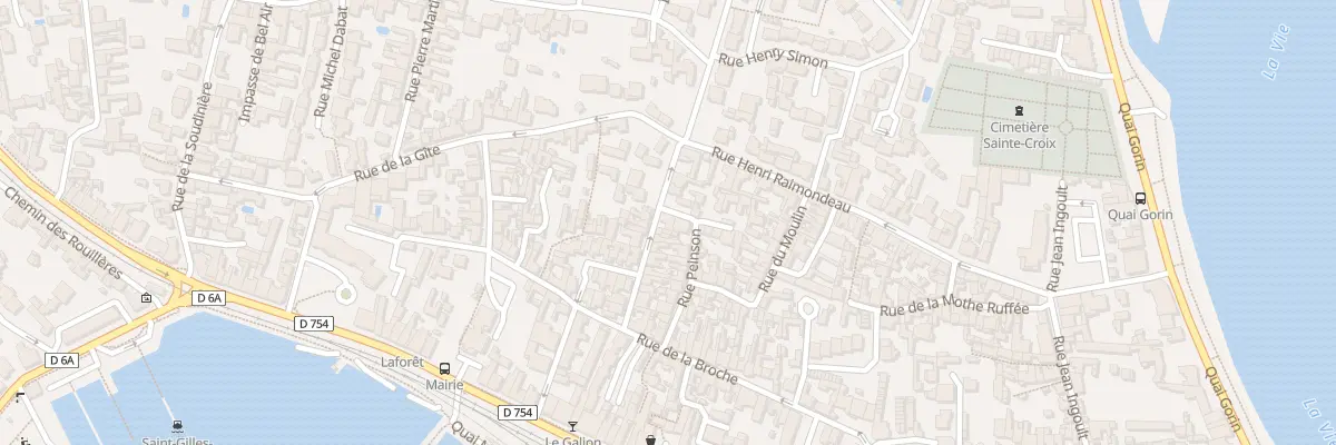 Plan du 18 Rue du gabio à Saint-Gilles-Croix-de-Vie