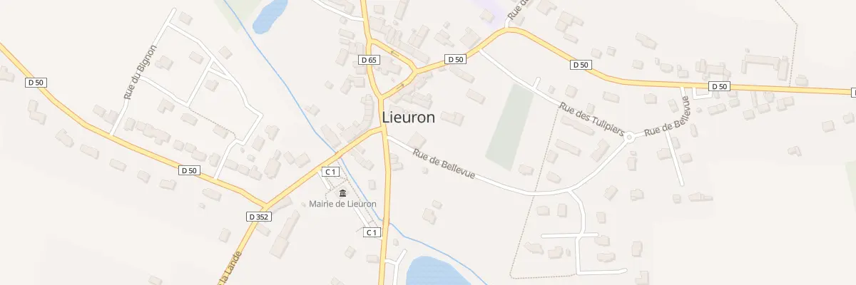 Plan du 7 Rue de Villeneuve à Lieuron