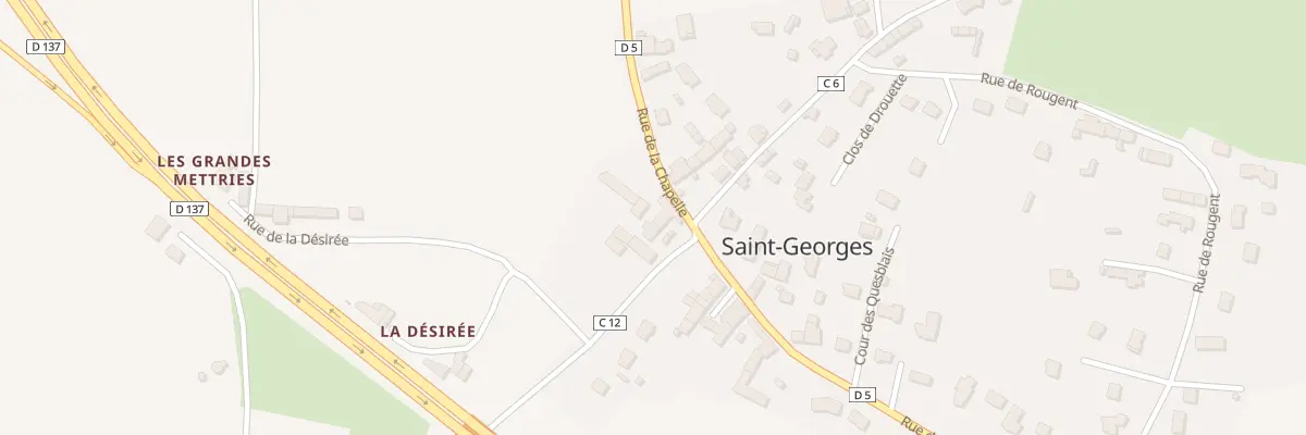 Plan du 2 Rue de Beauchet à Saint-Père-Marc-en-Poulet