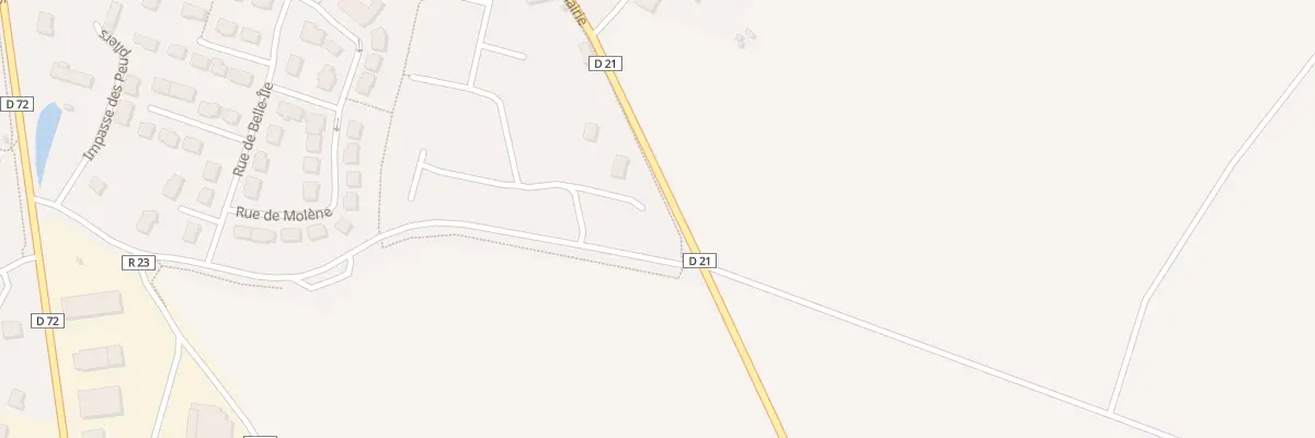 Plan du 9 Imp des Mégalithes à Irodouër
