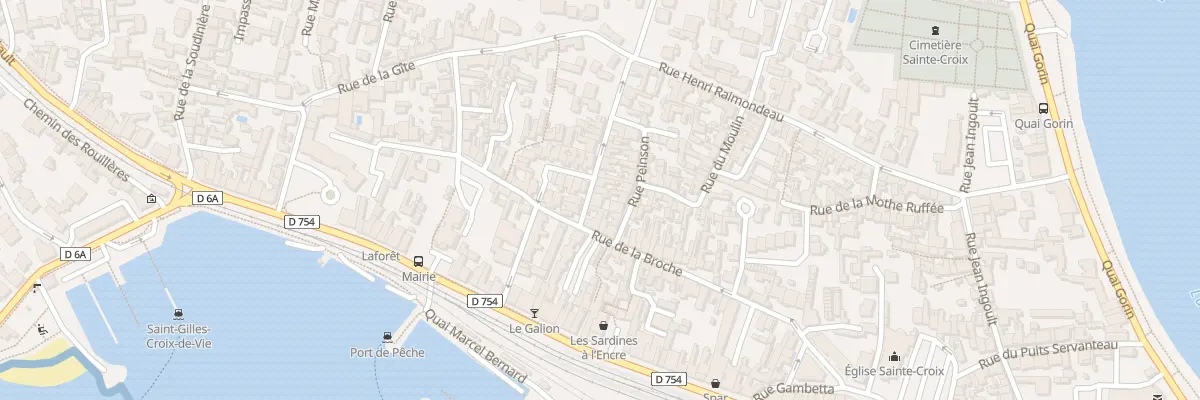 Plan du 4B Rue du gabio à Saint-Gilles-Croix-de-Vie