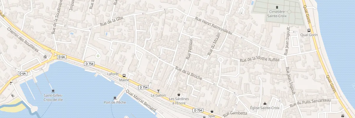 Plan du 4 Rue du gabio à Saint-Gilles-Croix-de-Vie