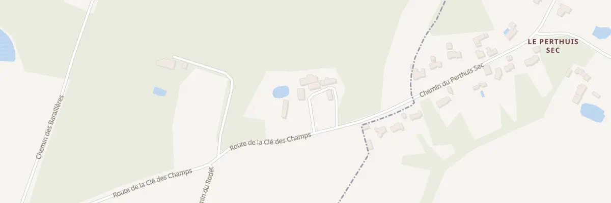 Plan du 3695 Rte de la Clé des Champs à Saint-Gervais