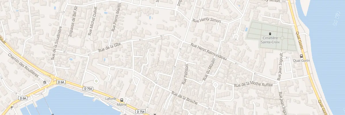 Plan du 13 Rue du gabio à Saint-Gilles-Croix-de-Vie