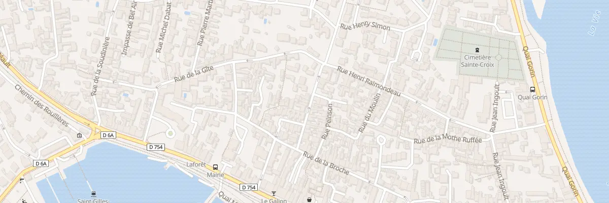 Plan du 9 Rue du gabio à Saint-Gilles-Croix-de-Vie