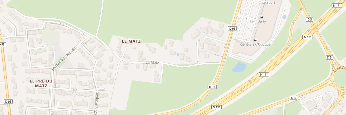 Plan du 8 Le Matz à Savenay