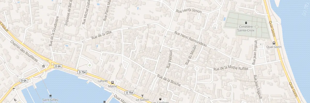 Plan du 7 Rue du gabio à Saint-Gilles-Croix-de-Vie