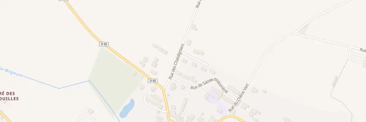 Plan du 2 Rue de l’Avenir à Lieuron