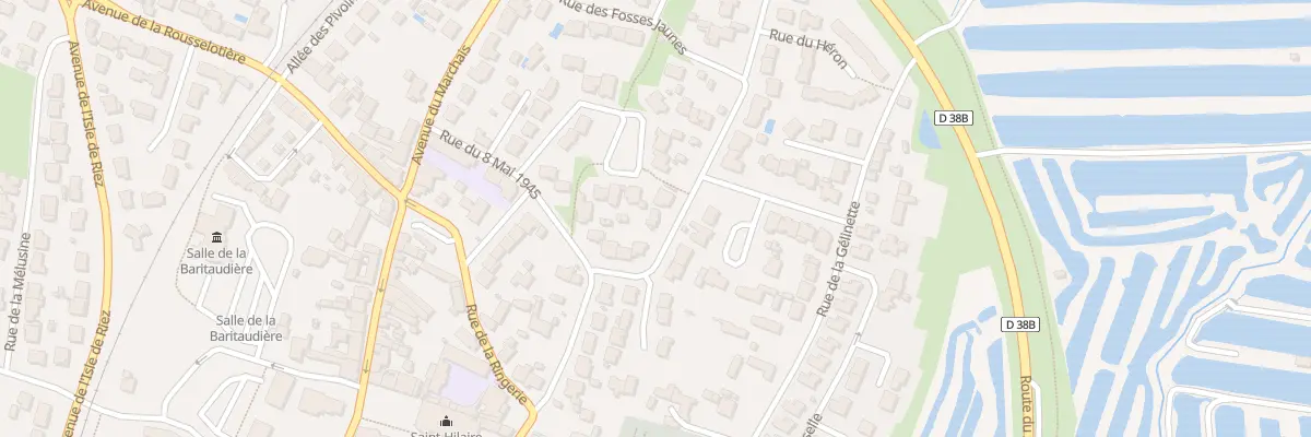 Plan du 14 Rue de la Saline à Saint-Hilaire-de-Riez