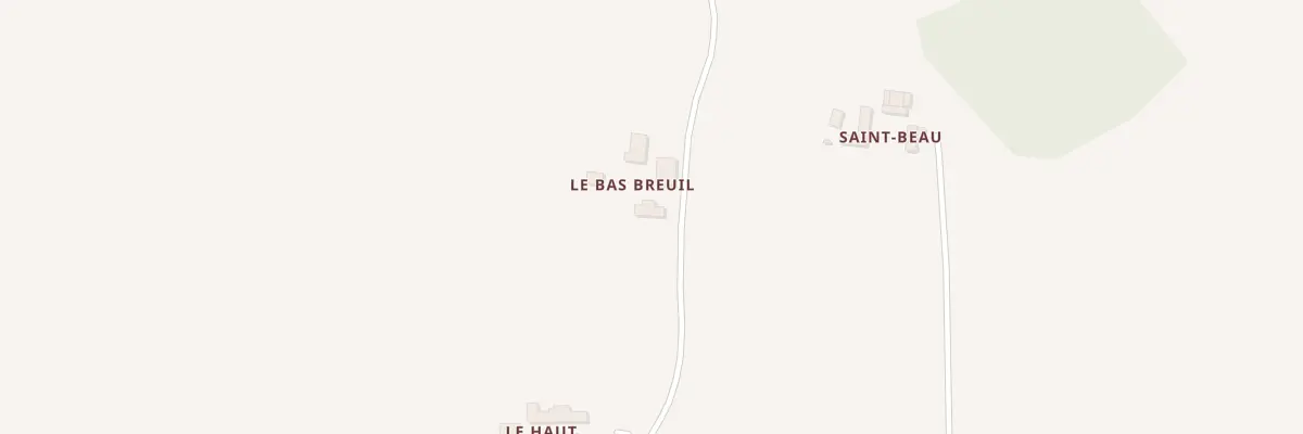 Plan du 10 Le Bas Breuil à Miniac-sous-Bécherel