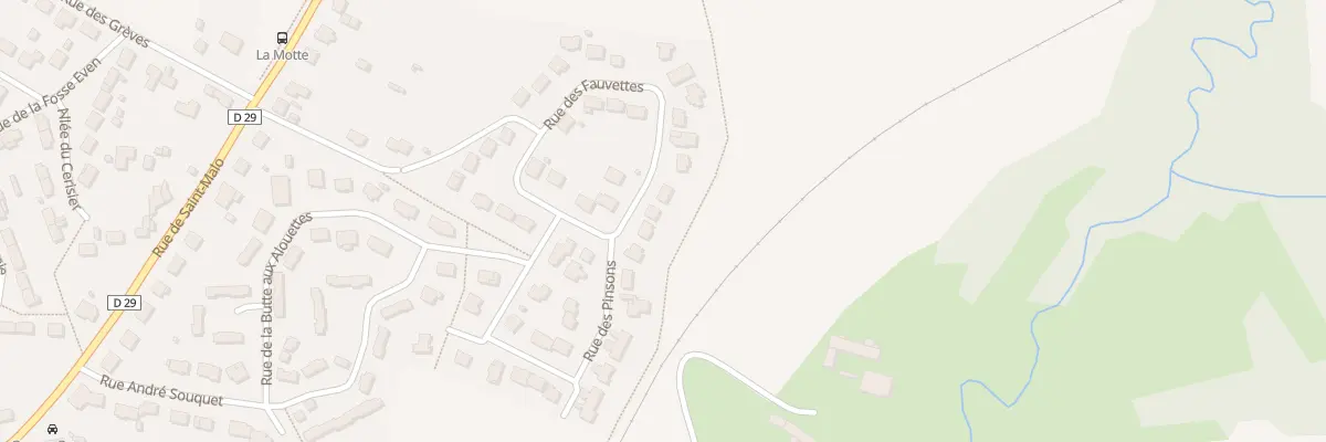 Plan du 8 Rue des Fauvettes à Pleudihen-sur-Rance