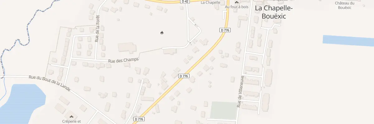 Plan du 8 Rue du Plat d’Or à La Chapelle-Bouëxic