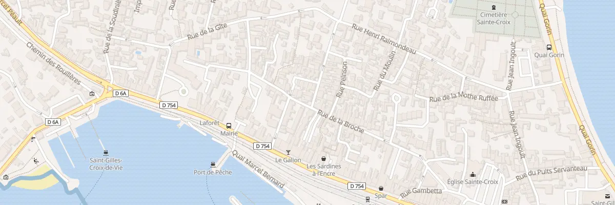 Plan du 48 Rue de la broche à Saint-Gilles-Croix-de-Vie