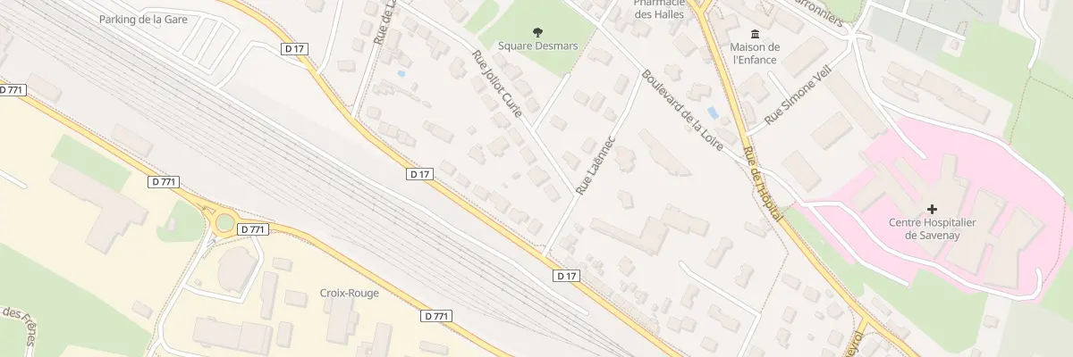 Plan du 20 Rue Joliot Curie à Savenay