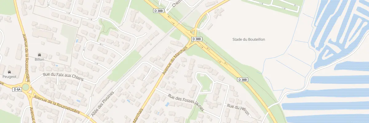Plan du 30 Av du Marchais à Saint-Hilaire-de-Riez