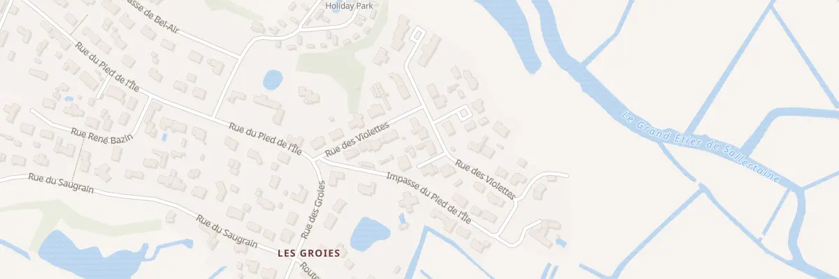 Plan du 12 Rue des Violettes à Sallertaine